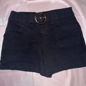 INC International Concepts Black Shorts